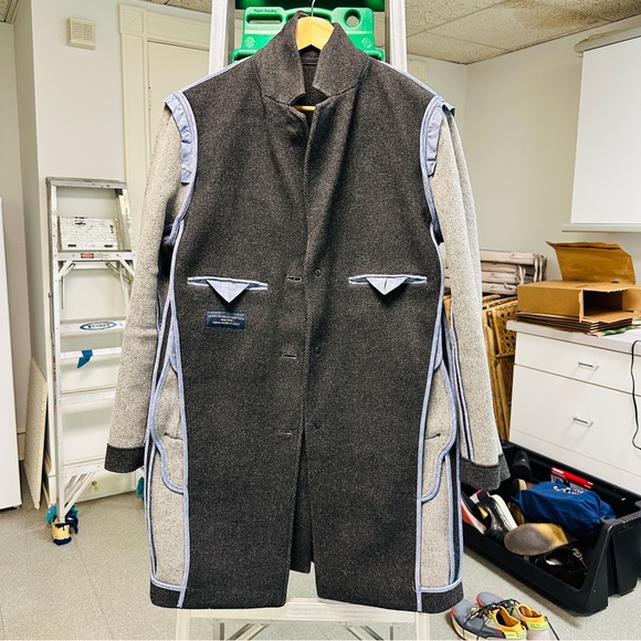 GAP Italian Wool Topcoat Overcoat - Picture 3 of 11